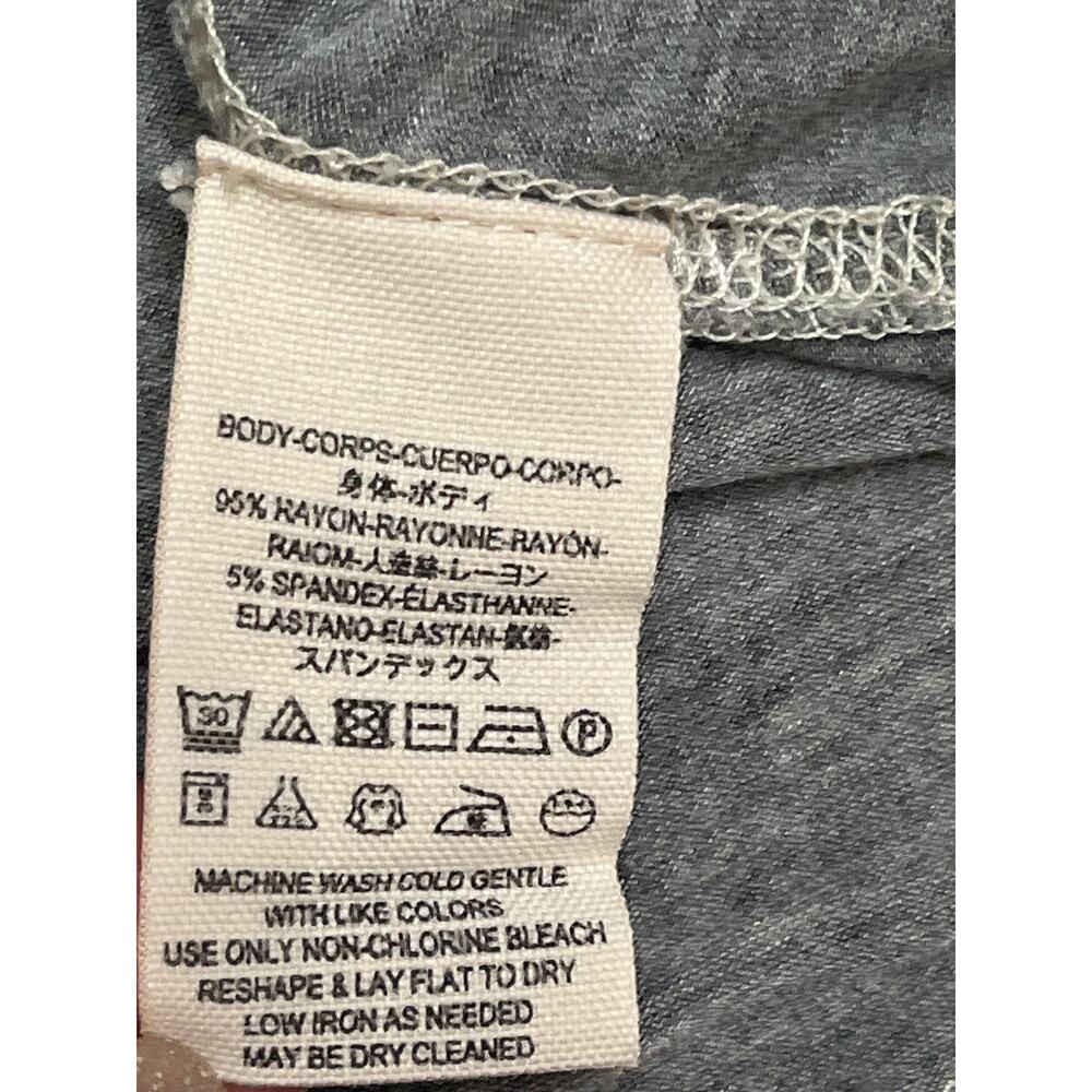 Free People We The Free "The It" Gray Muscle Tank Top, size large - Picture 8 of 8